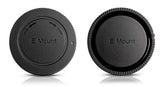 Housing cover &lens back cover. Body Cap + Rear Lens Cap for Sony E-Mount Sony NEX-3 NEX-C3 NEX-F3 NEX-3N NEX-5 NEX-5N NEX-5R NEX-5T NEX-6 NEX-7 Alpha A-3000 A- 5000 A-6000 A-7 A-7II A-7R A-7RII A-7s